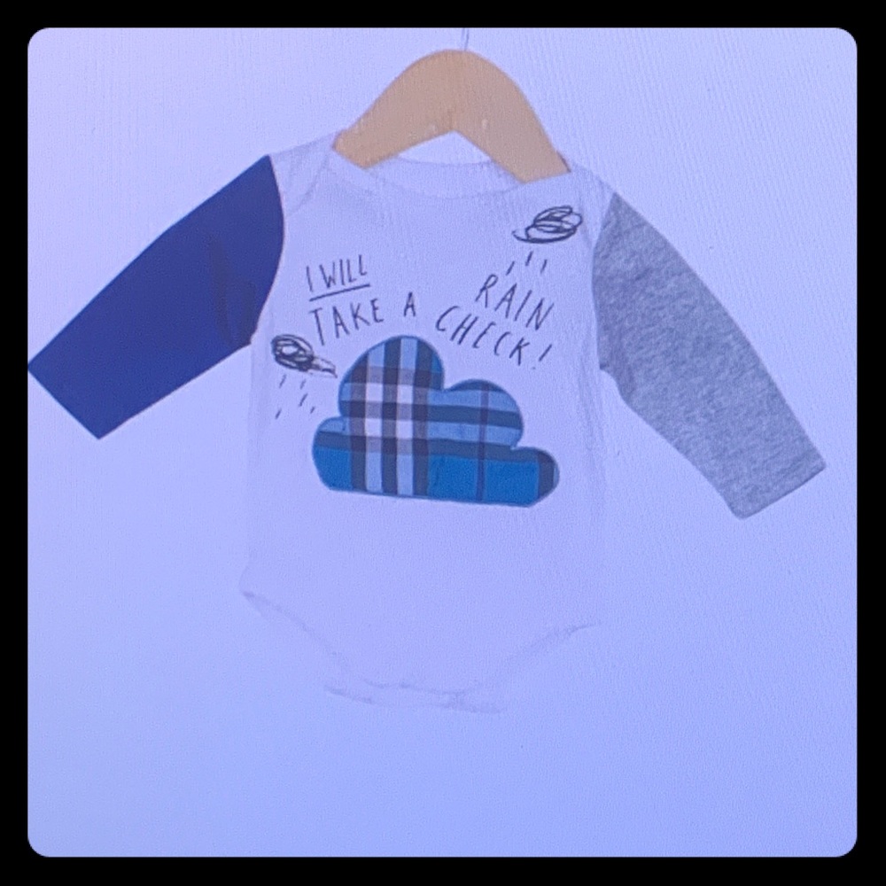 Burberry baby onesie
